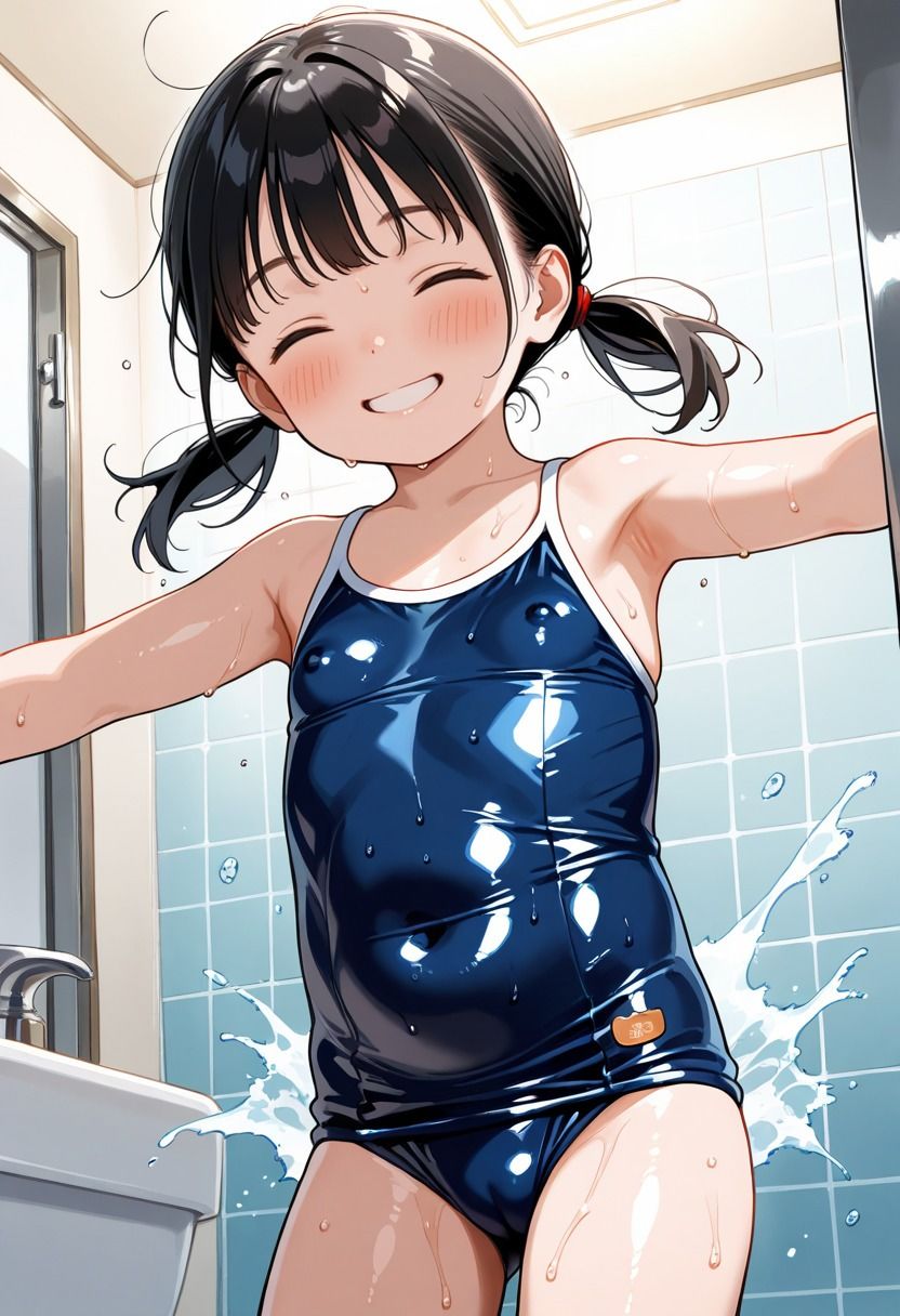 妻の連れ子に可愛い水着が欲しいとお願いされたので、お風呂で着ることを条件に買ってあげた4