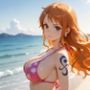 ヒロイン撮影‐海デート中に我慢できず好き放題中出し専用肉便器にされるCG集‐ナ〇編