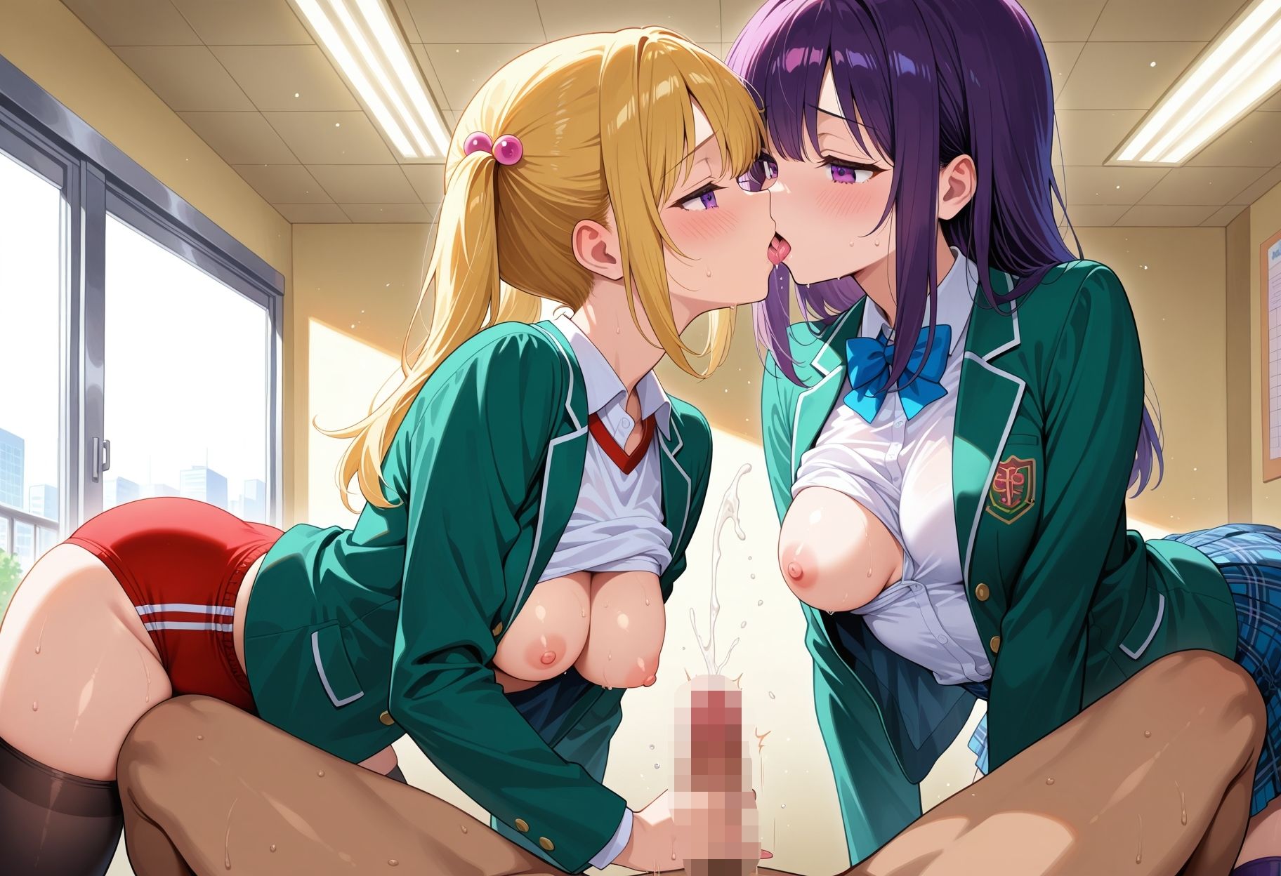 サンプル画像5:ビッチギャル性管理 媚薬染み出すハートのネックレス(密室ノイズ) [d_633499]