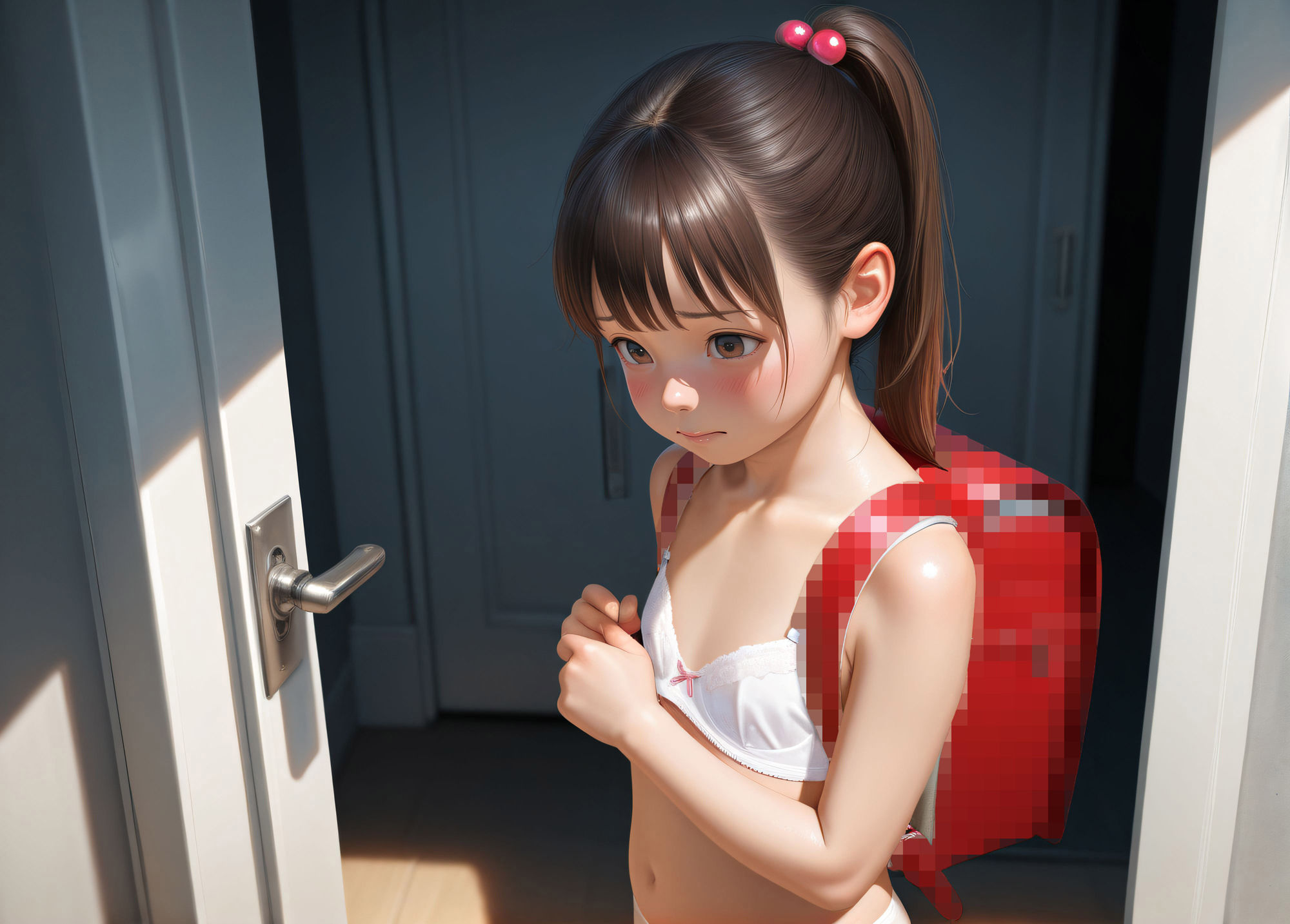 つるぺた少女がおじさんに禁断生ハメされる2