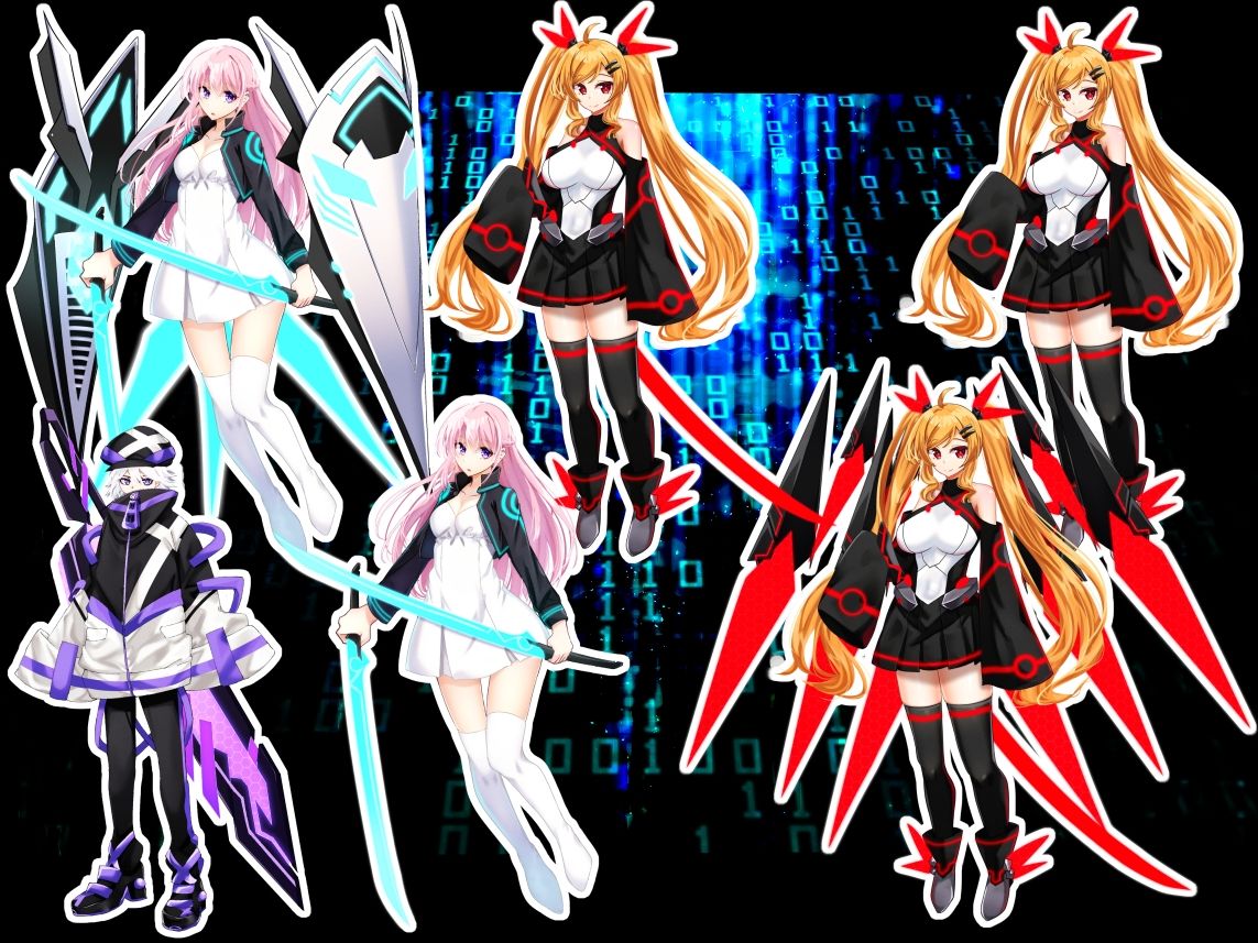 サンプル画像4:立ち絵素材 まとめセット(水の木) [d_633596]