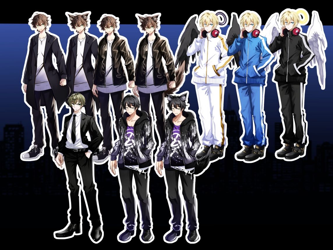 サンプル画像5:立ち絵素材 まとめセット(水の木) [d_633596]