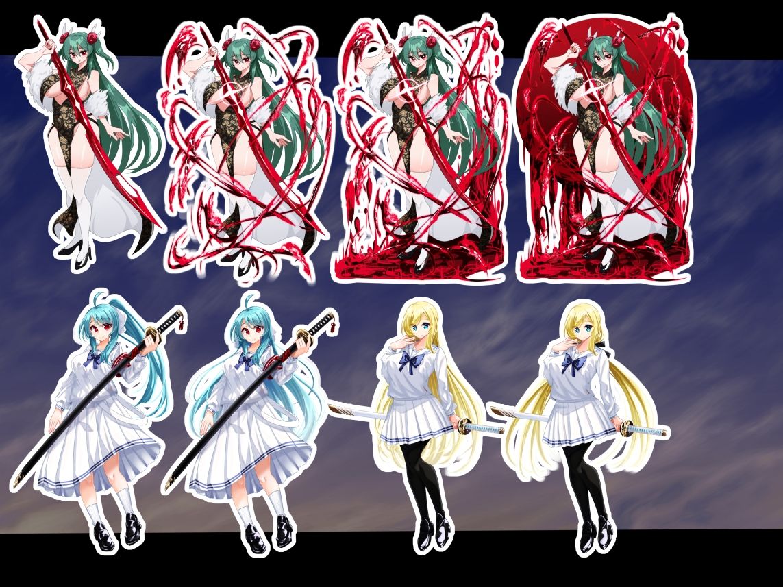 立ち絵素材 まとめセット 画像7