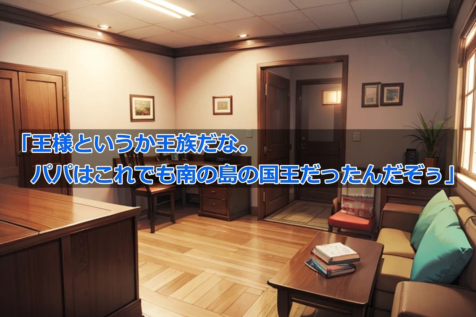 サンプル画像1:俺の子種を求めてハーレムの国から褐色娘が押し寄せてきた！(くまとねこ屋) [d_633598]