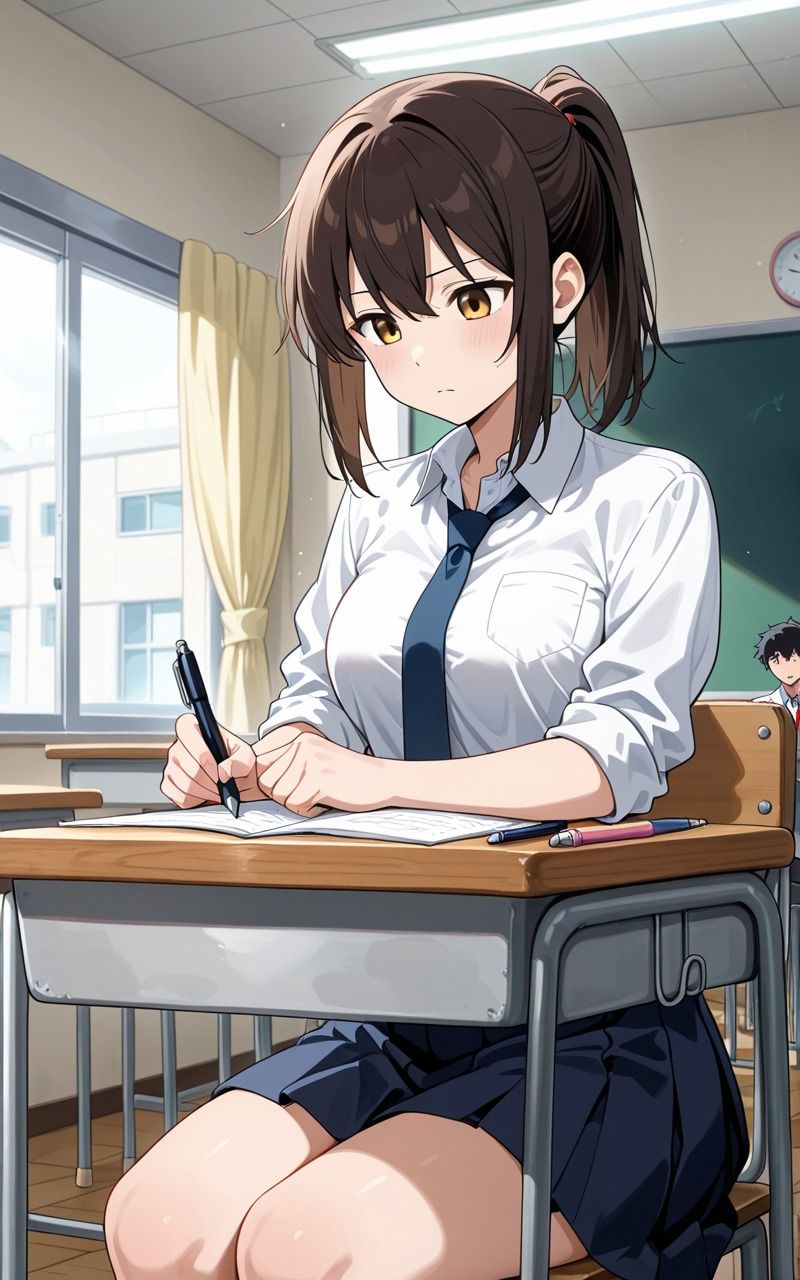 サンプル画像1:女子校生種付け  教師に寝取られ編(えろりまん) [d_633605]