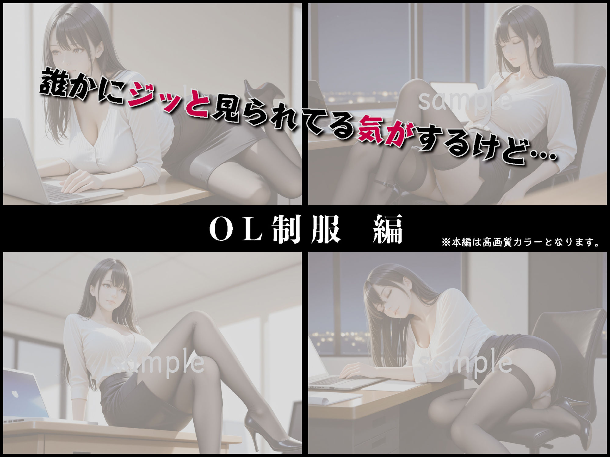 サンプル画像3:上司に犯●れたオフィスOL〜逃げ場なき密室の罠〜【豪華CG500枚収録】(奪われた純愛) [d_633613]