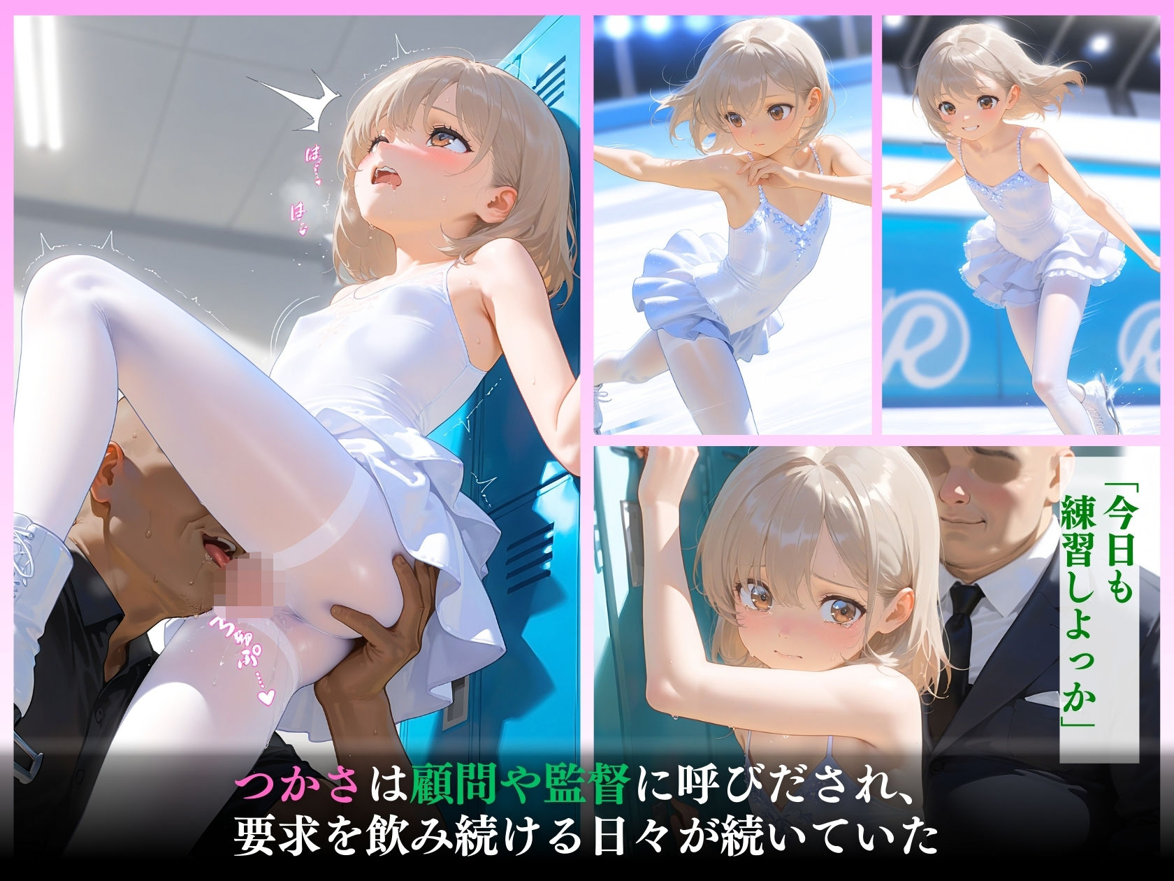 狙われた氷上の妖精ネトラレ放題「彼には言わないで」6