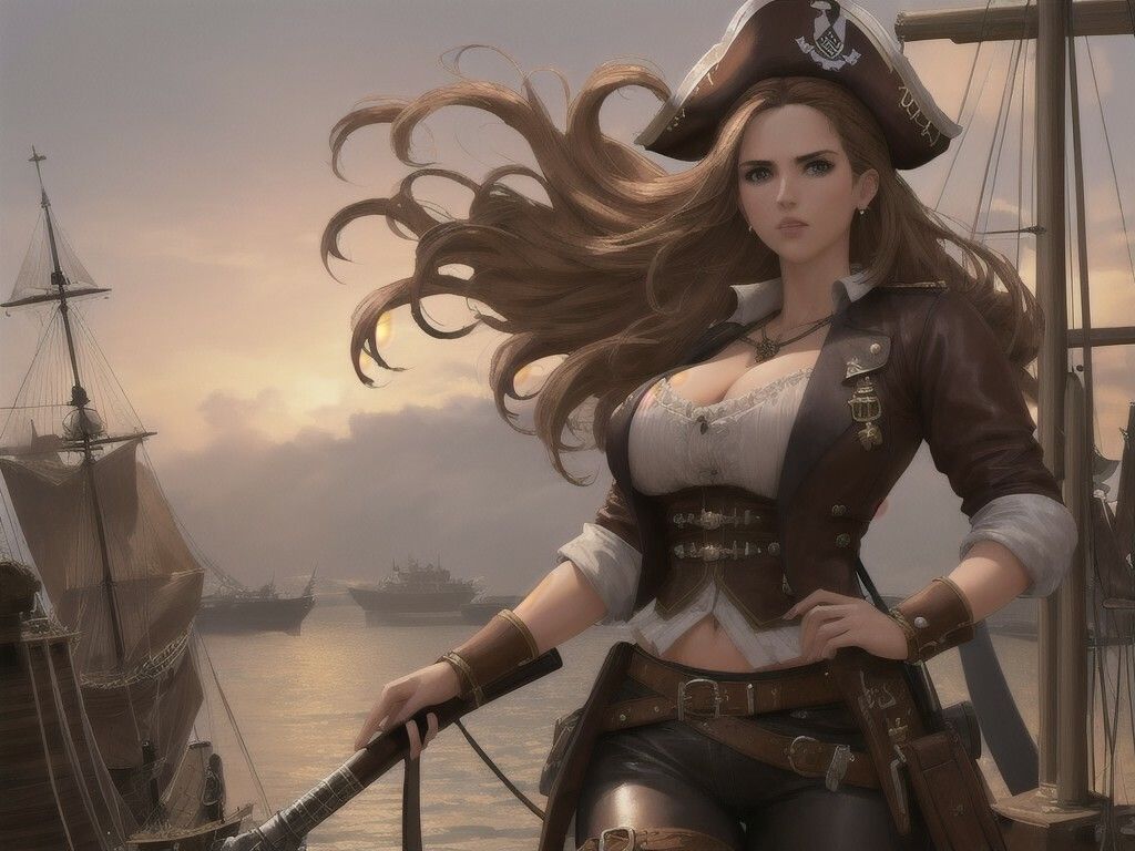 サンプル画像2:女海賊 A 第1章 〜見参〜(DA Fantasy) [d_633655]