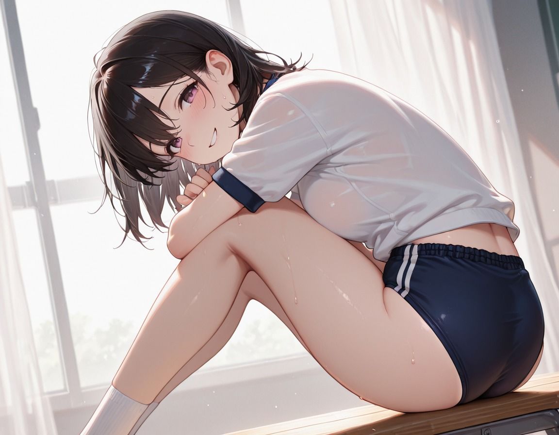 性処理部！  ブルマ姿でご奉仕する！ 画像2