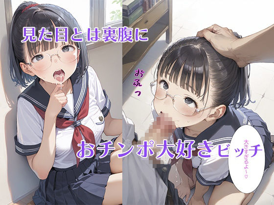 サンプル画像2:地味な女子がエロい(パイパンポコチンムクムクムー) [d_633749]