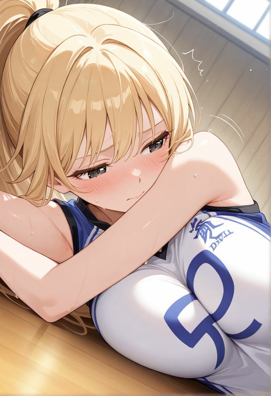 サンプル画像5:バレー部の金髪ギャルを特別指導で生ハメ(ギャルしか勝たん) [d_633760]