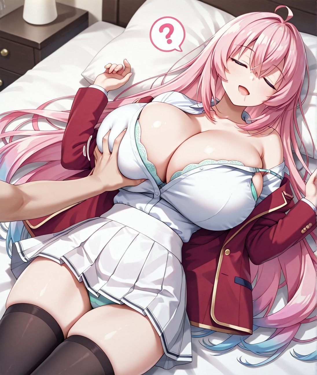 サンプル画像6:一之◯帆波睡眠姦CG集！(美味しいえーあい) [d_633763]