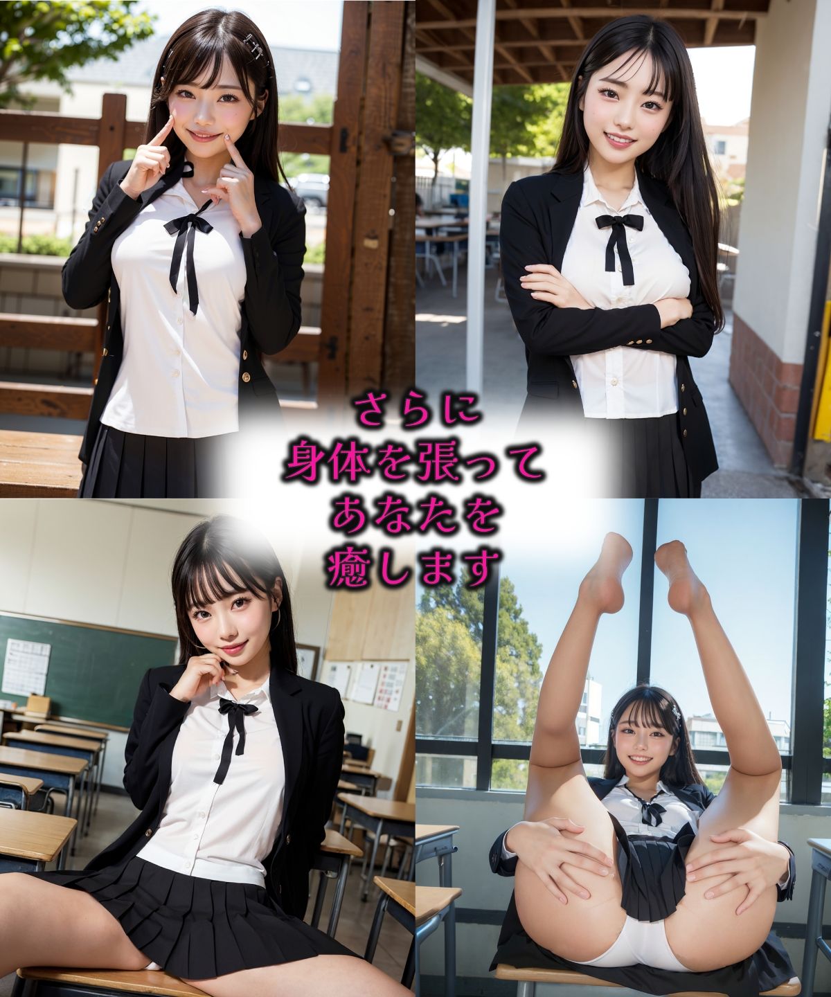 サンプル画像3:コスプレシリーズ えちえち女子校生風(PURPLE_R.I.P) [d_633783]