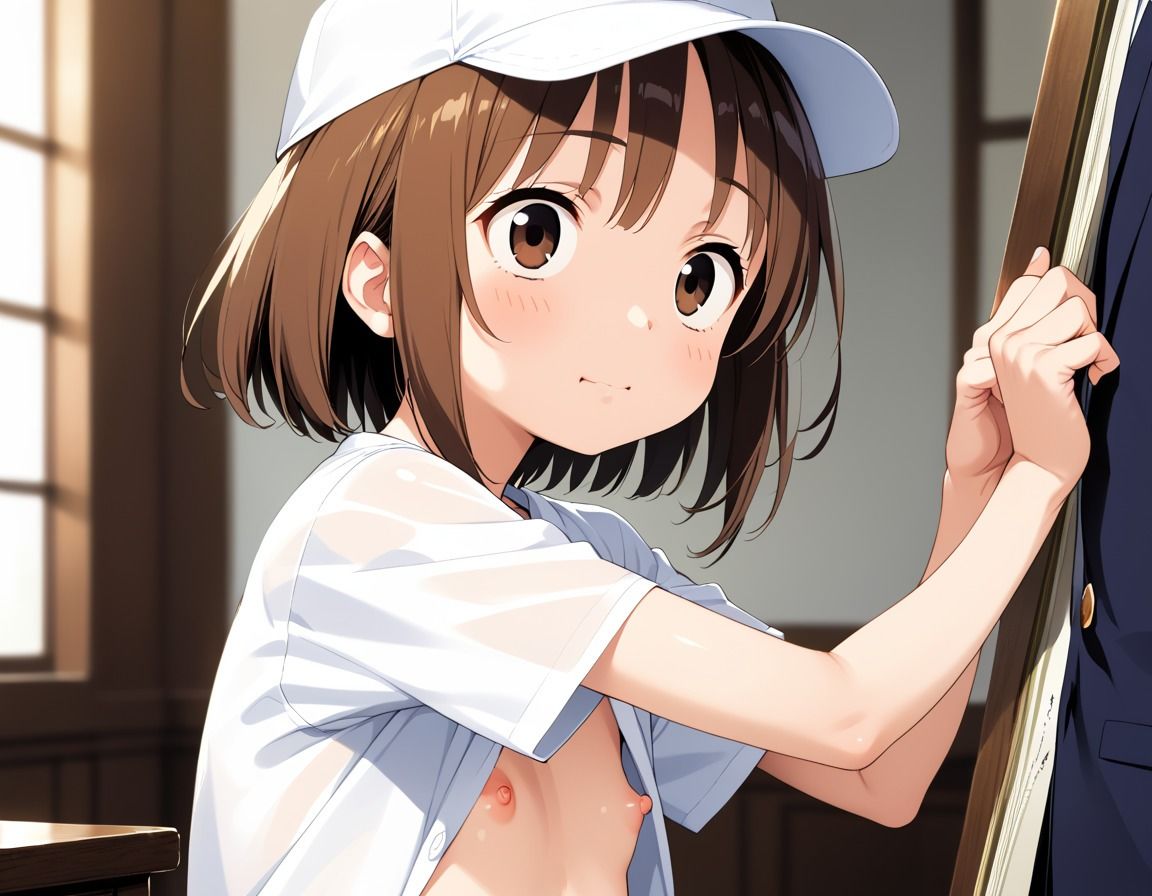 サンプル画像1:ちっぱい少女の初体験(ももぱい) [d_633815]