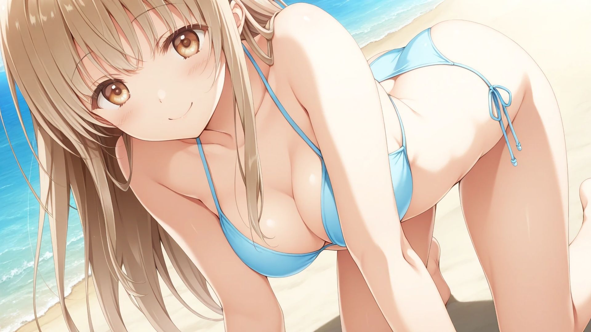 真昼ちゃんのビキニ 画像1