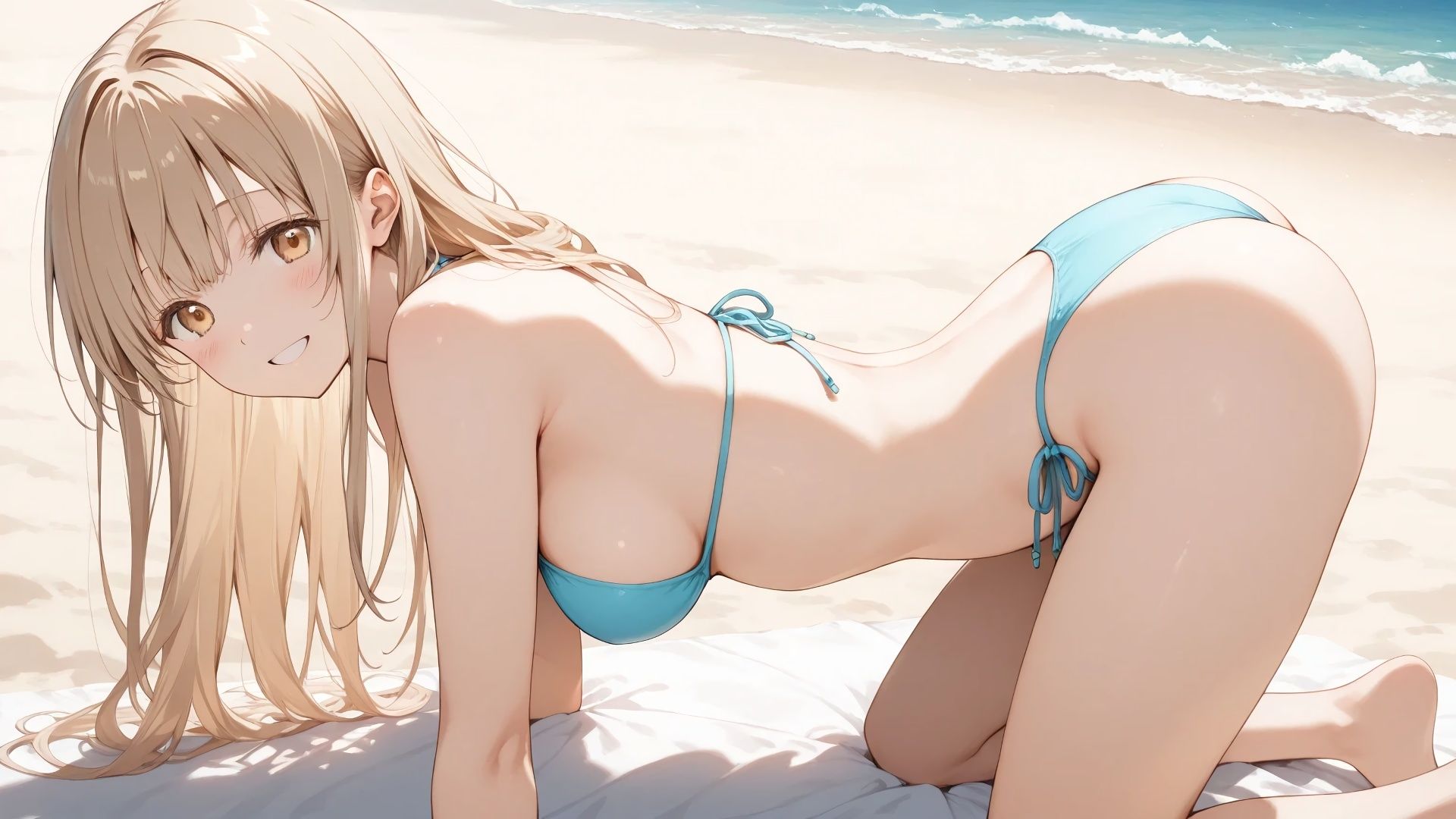 サンプル画像3:真昼ちゃんのビキニ(ひろっち) [d_633844]