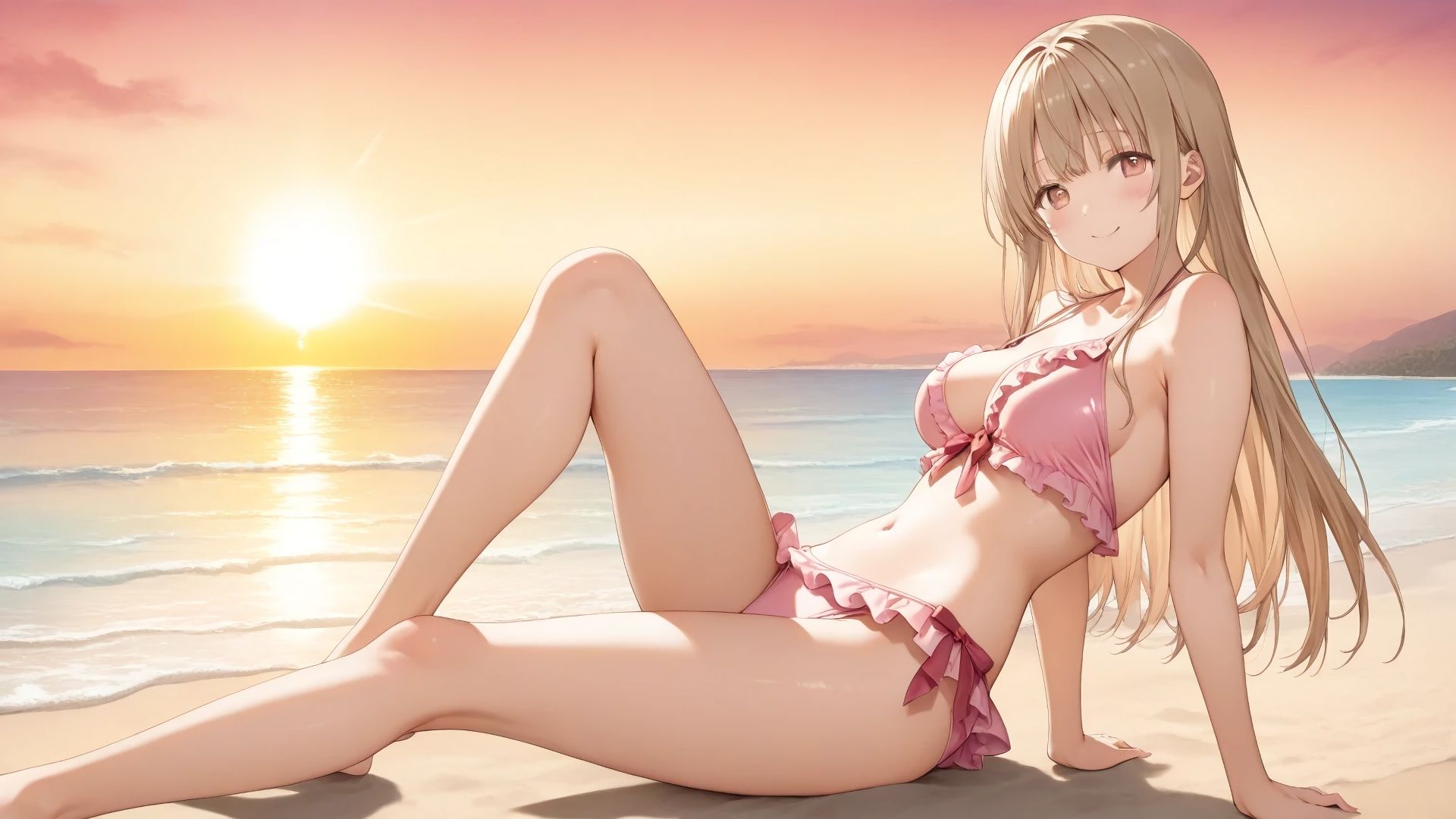 サンプル画像4:真昼ちゃんのビキニ(ひろっち) [d_633844]