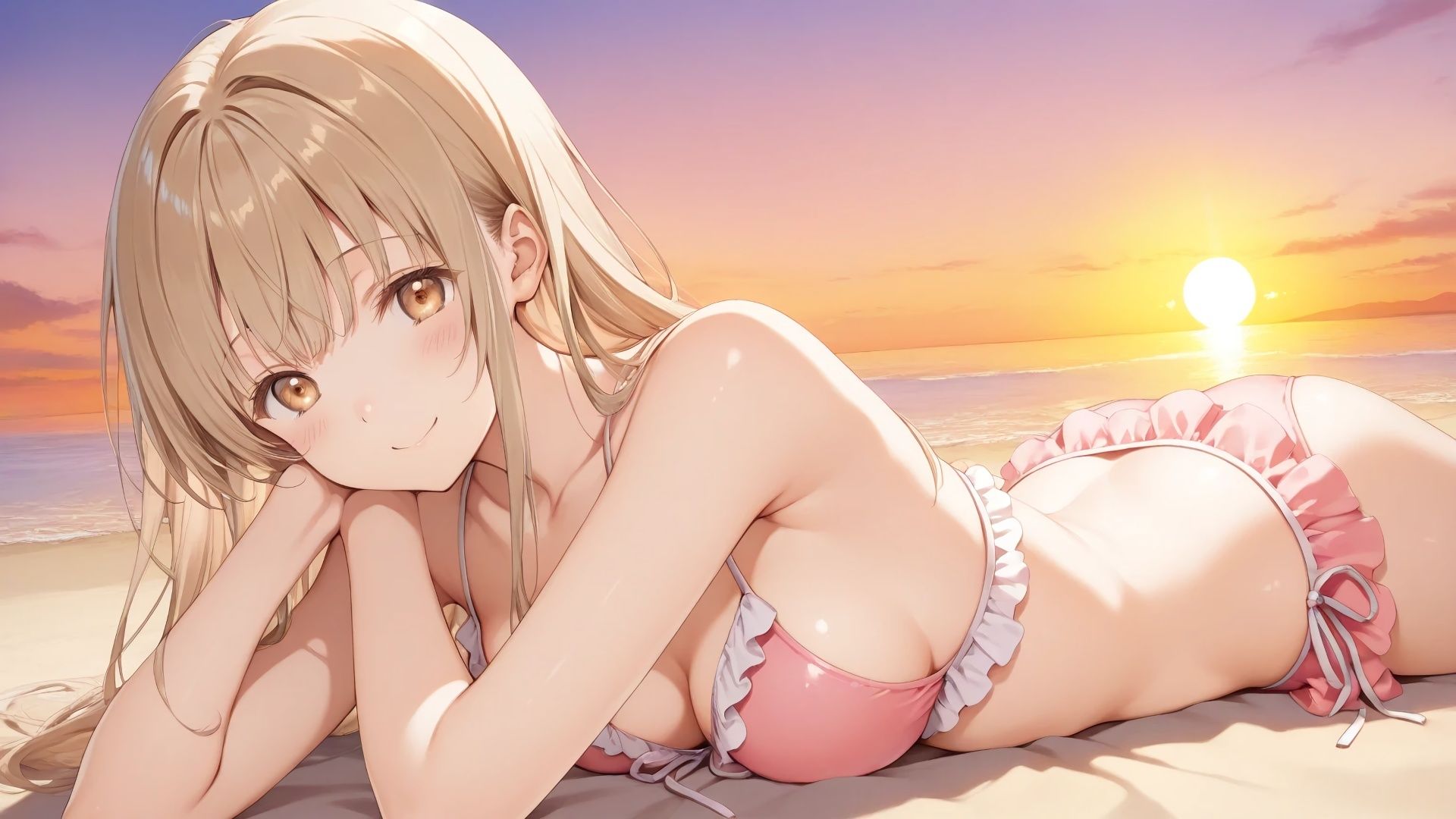 サンプル画像5:真昼ちゃんのビキニ(ひろっち) [d_633844]