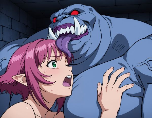 サンプル画像1:敗北の精騎士少女(BGAMM) [d_633980]