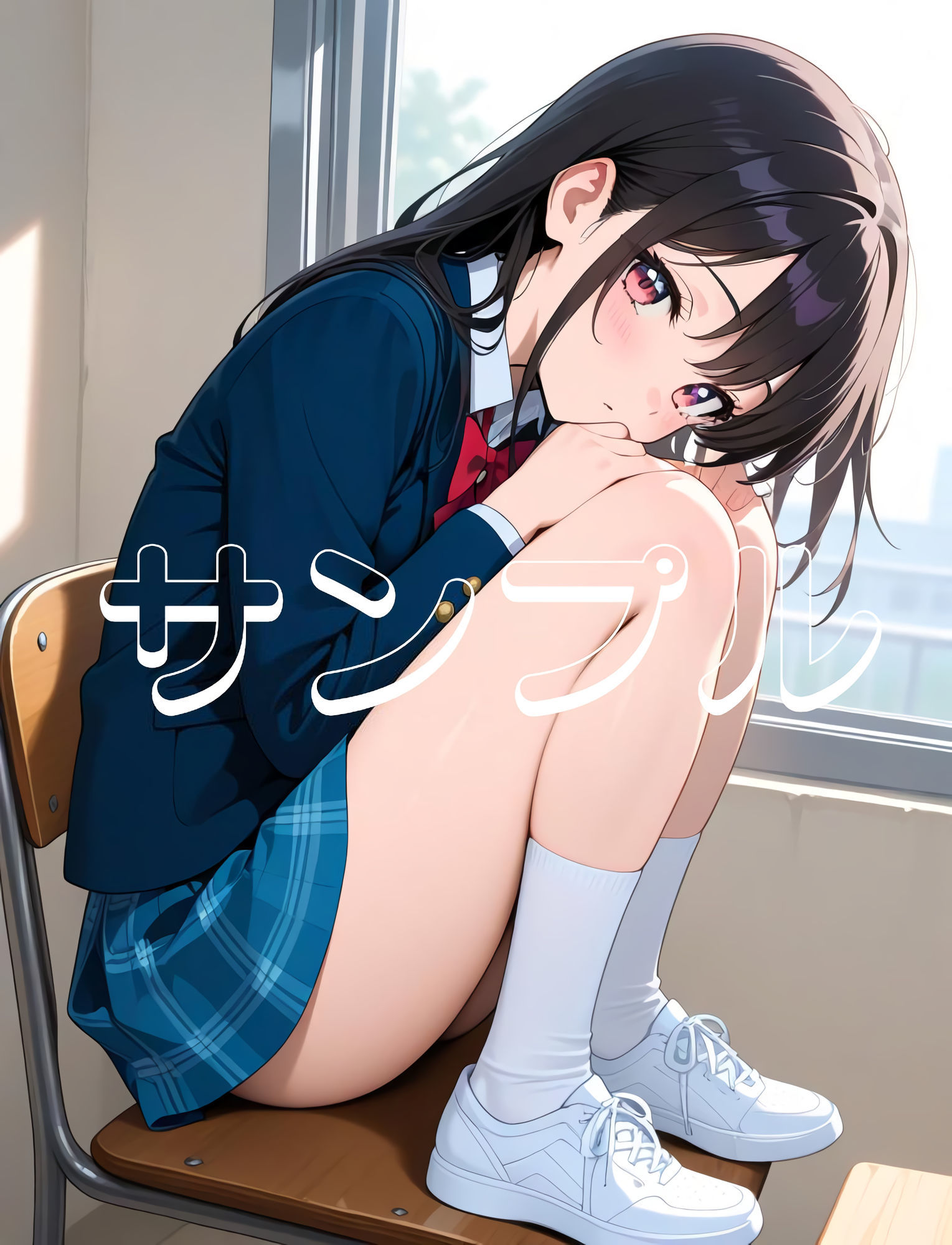 サンプル画像3:かわいい女の子の絵  1巻  制服の美少女(ウワバキワスレター) [d_634022]