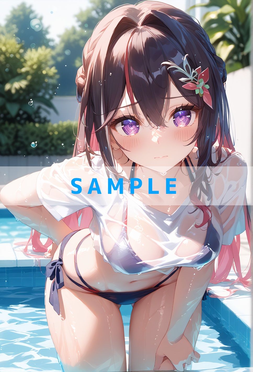 サンプル画像1:ホ〇メンの濡れT水着がエロすぎた(kawa) [d_634054]