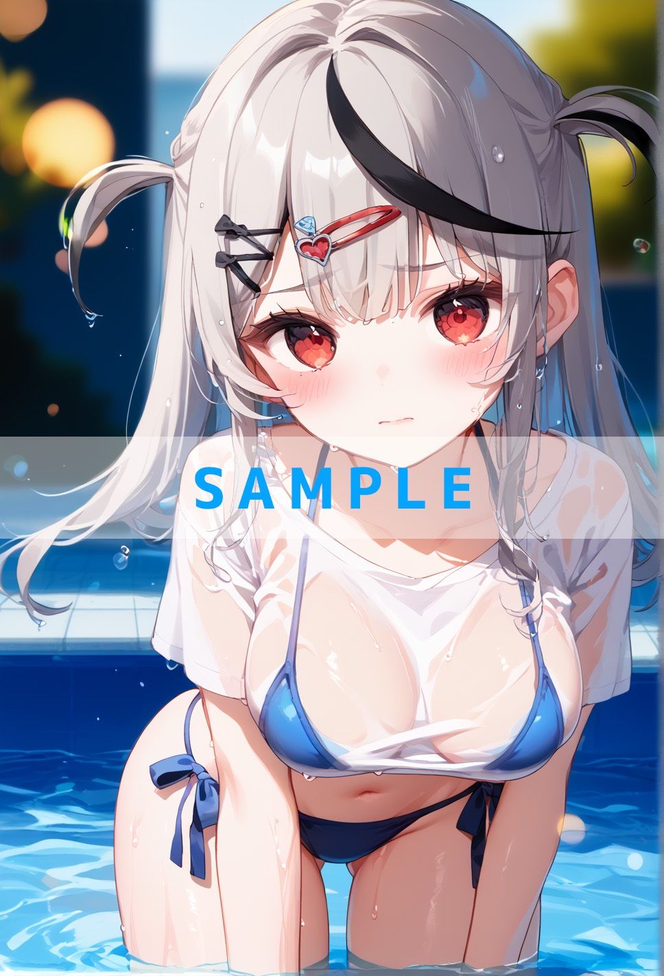 サンプル画像2:ホ〇メンの濡れT水着がエロすぎた(kawa) [d_634054]