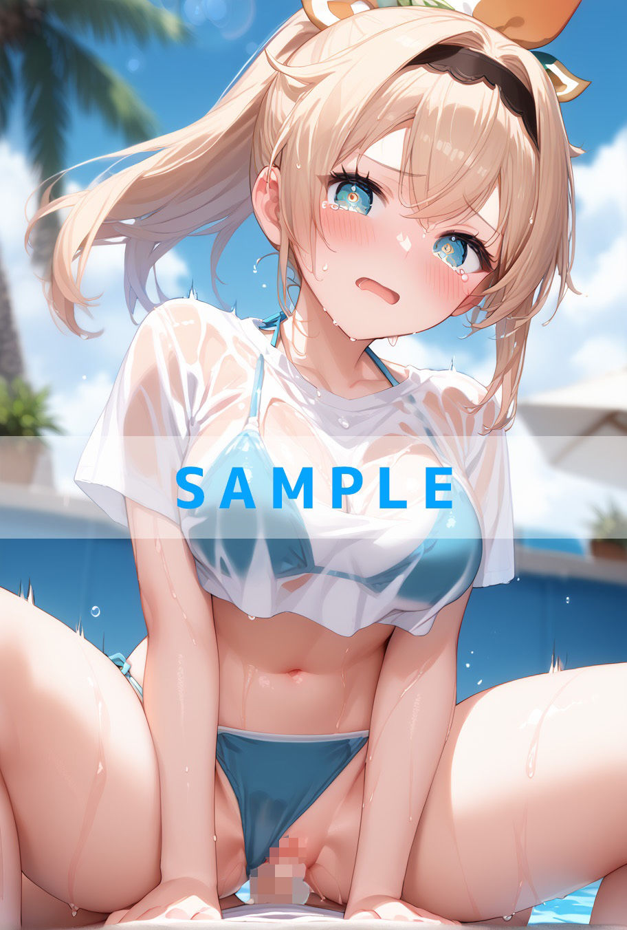 ホ〇メンの濡れT水着がエロすぎた 画像9
