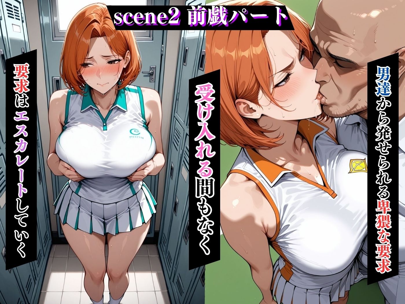 今日の性直担当は君達だ〜人妻×テニスコーチ〜 画像5