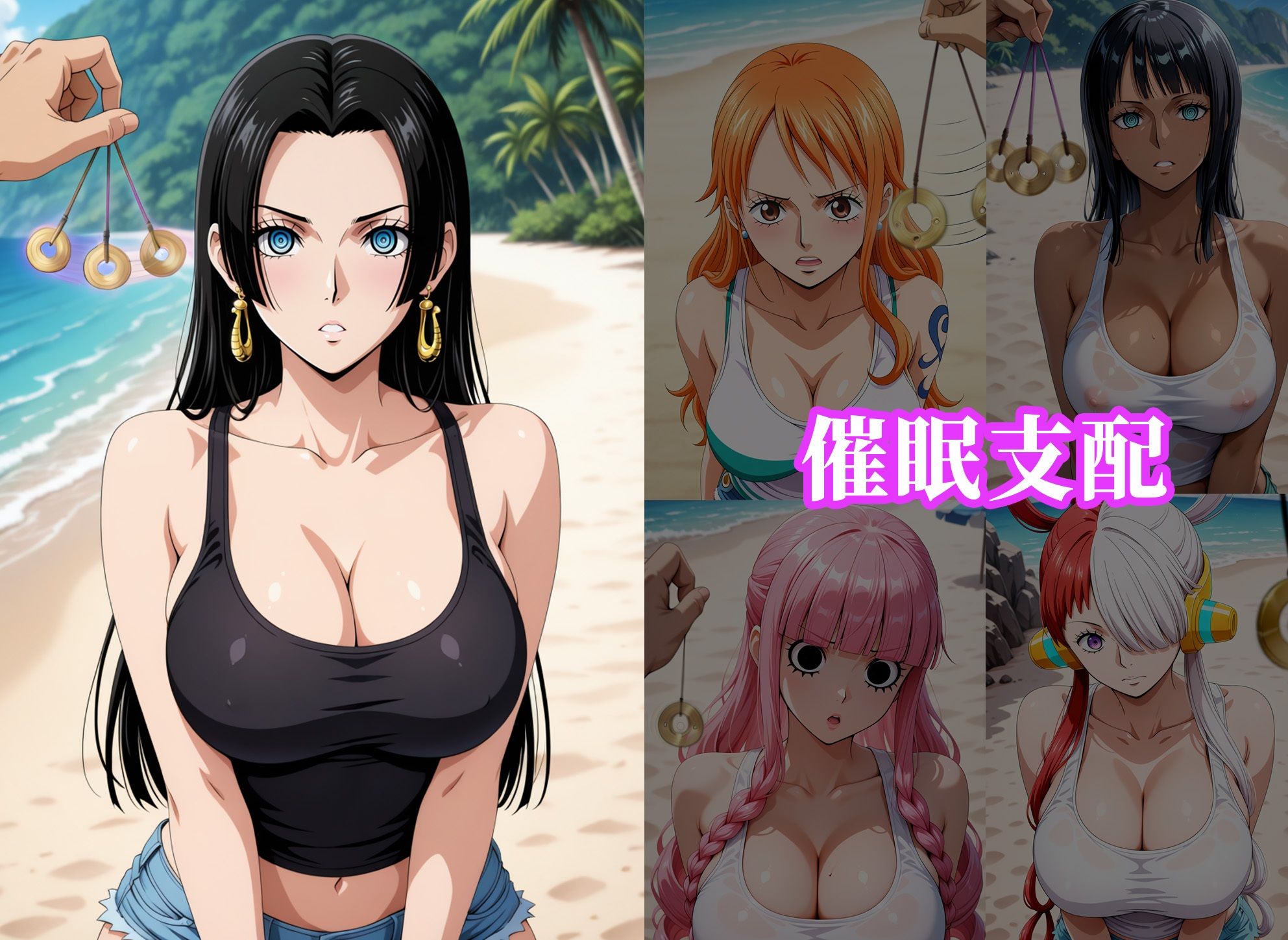 催●ビーチ 〜ワン●ース編〜 画像1