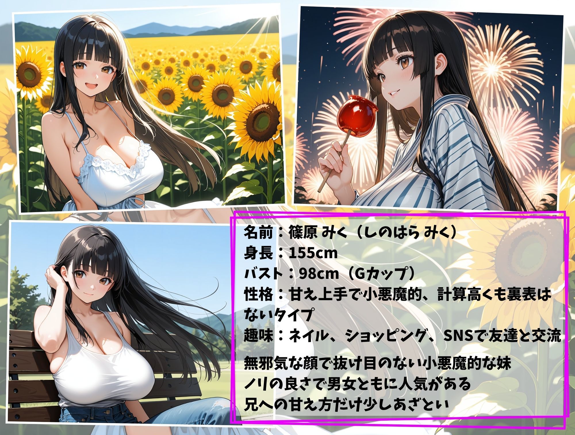 サンプル画像2:裏オプ付きお兄ちゃん専用高額バイト！〜篠原みく編〜(どまんなか) [d_634086]