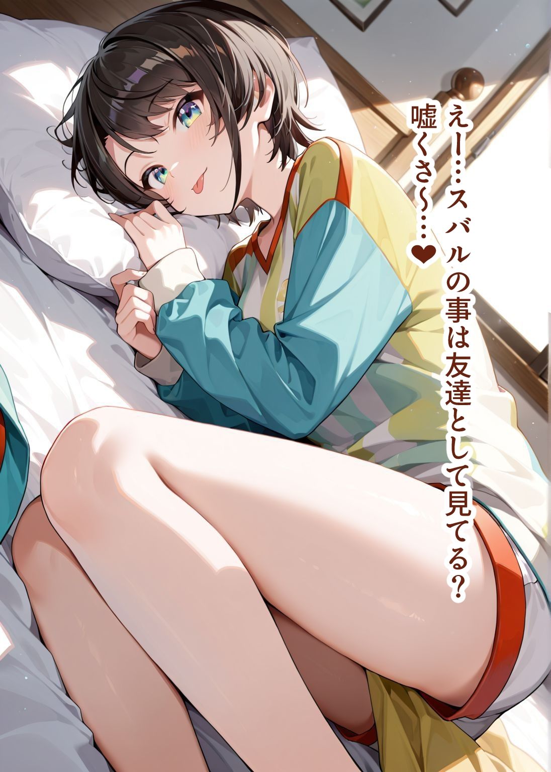 サンプル画像2:推しのVとセックスする話【大〇スバル】(Vtuberとイチャラブえっちするサークル) [d_634229]