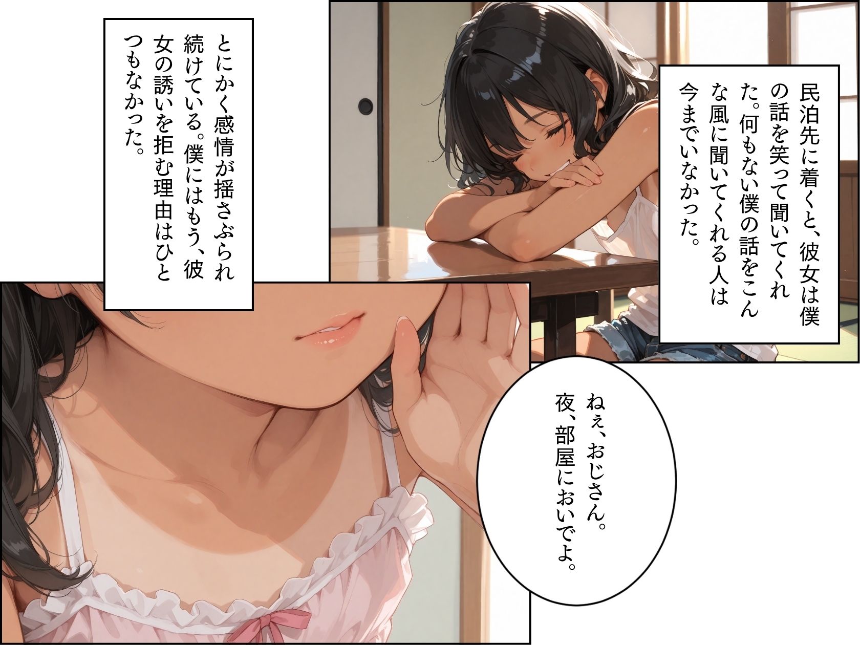 ある夏に田舎の民泊で出会った少女との話。2前編7