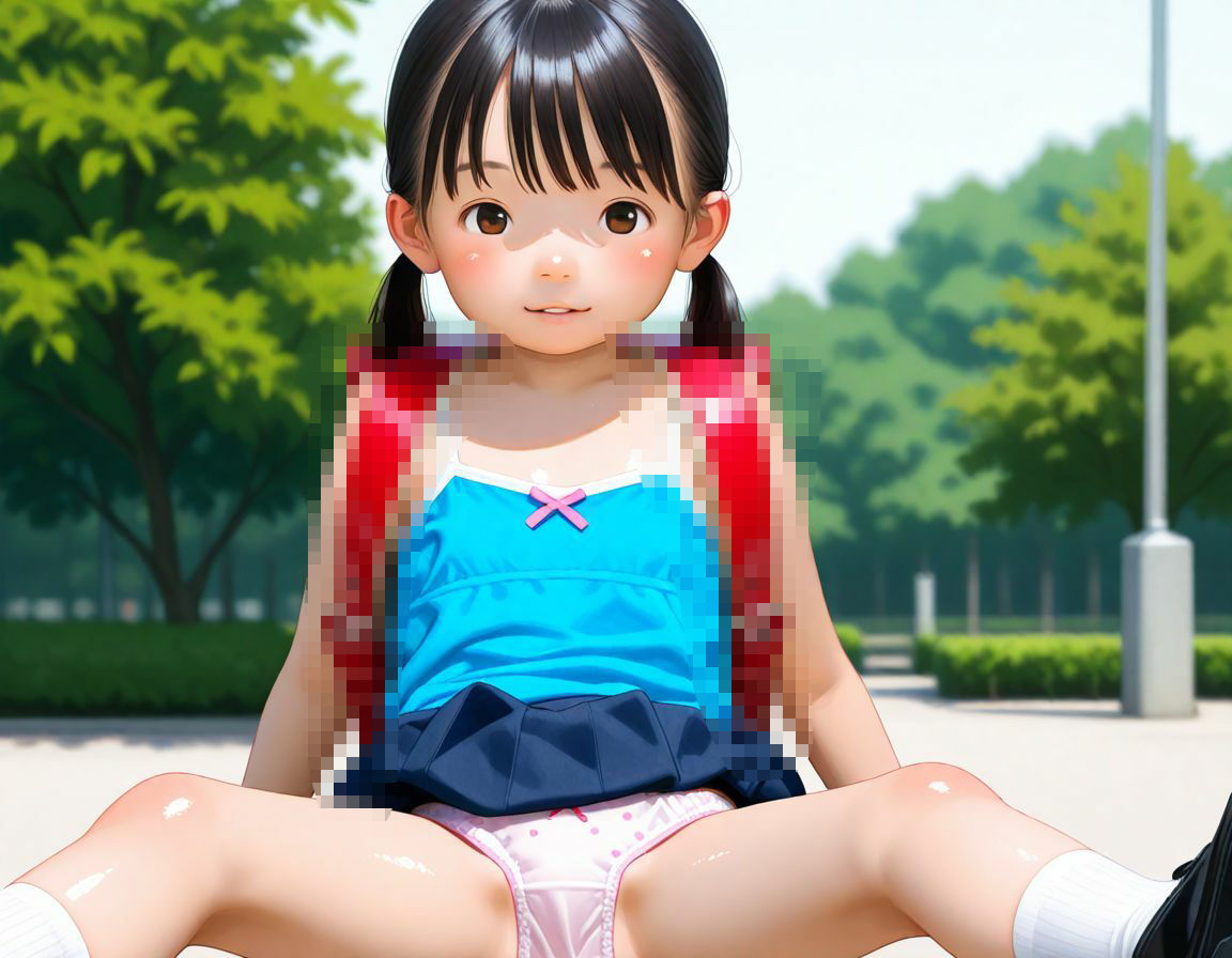 公園で拾ったちっぱいりりちゃんはおじさんの生オナホ_1