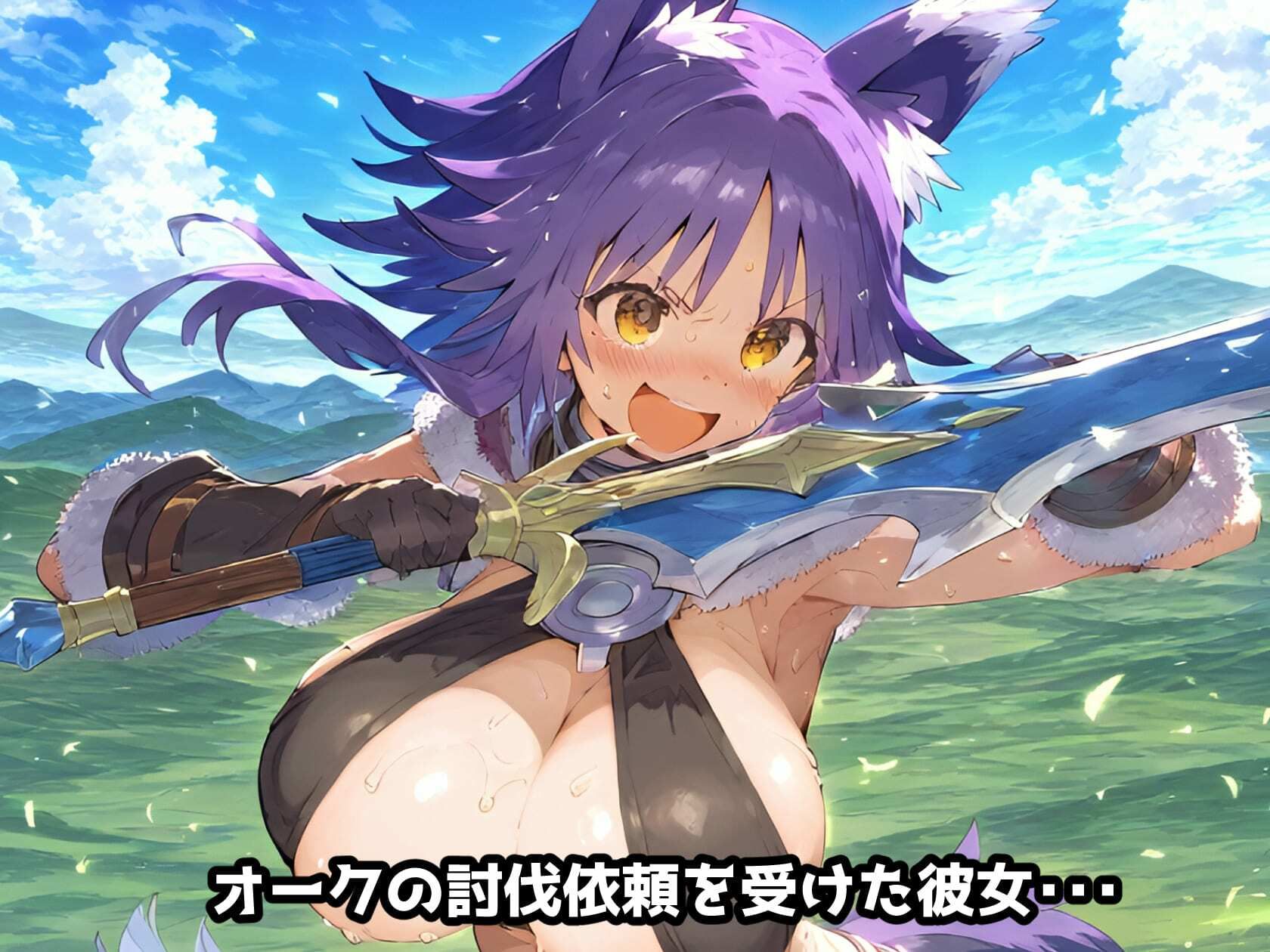 プリ〇ネR マコ〇編 オークに敗北して服従セックス・・・巨根でハメ倒され敗北アクメでアヘ顔絶頂!【CG集242枚】 画像1
