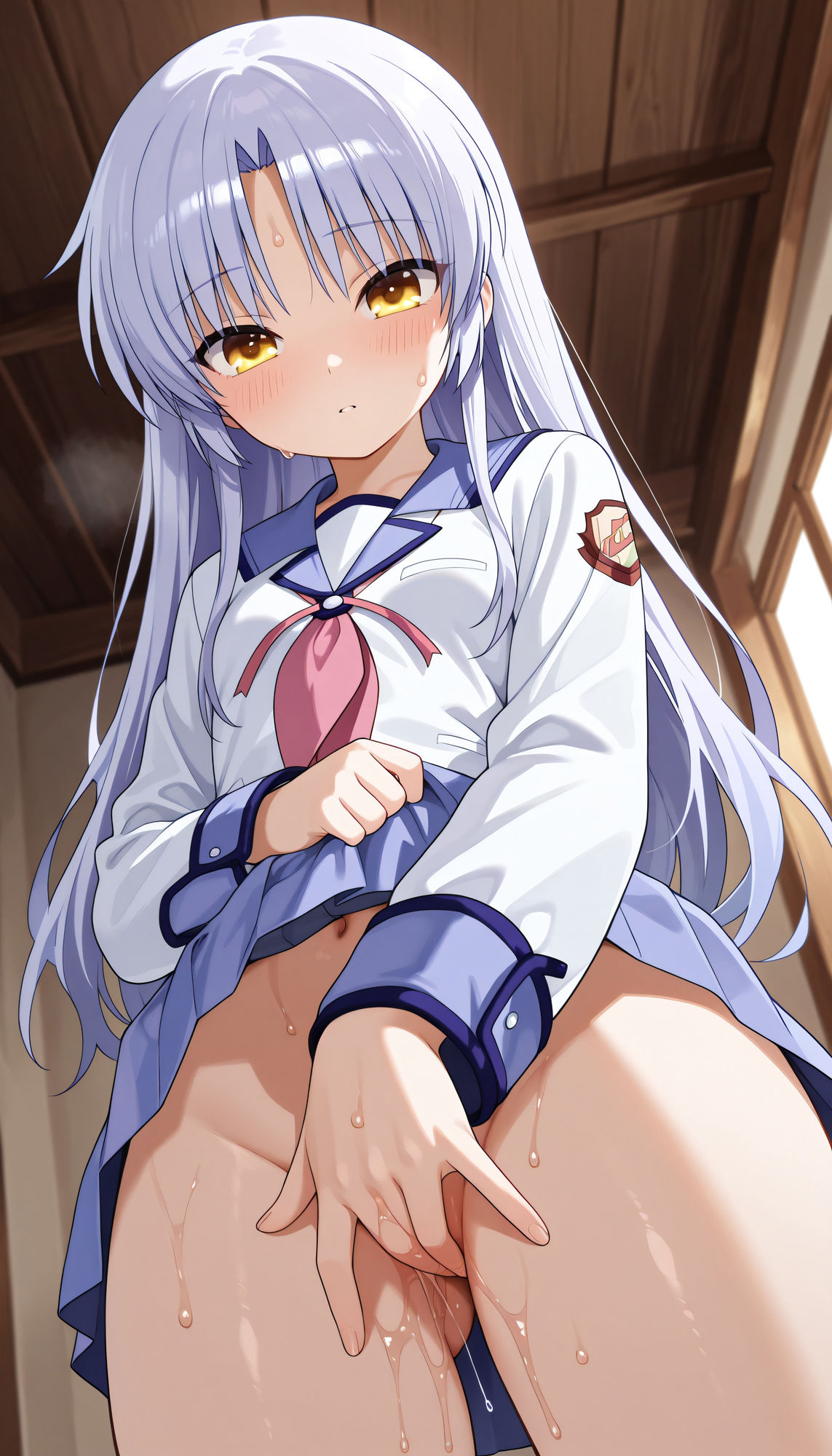 サンプル画像2:『立華かなで（Angel Beats！）』のエッチなシーン500枚！（寝取られあり）(農地改革) [d_634332]