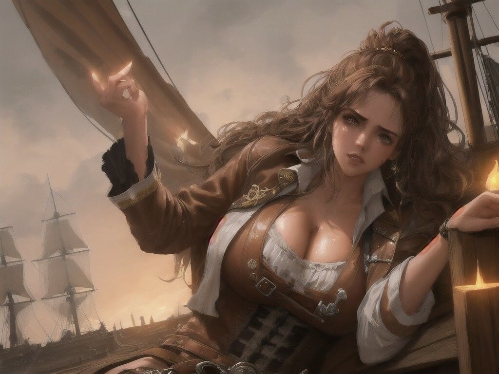 サンプル画像3:女海賊 A 第2章 〜敗北〜(DA Fantasy) [d_634333]