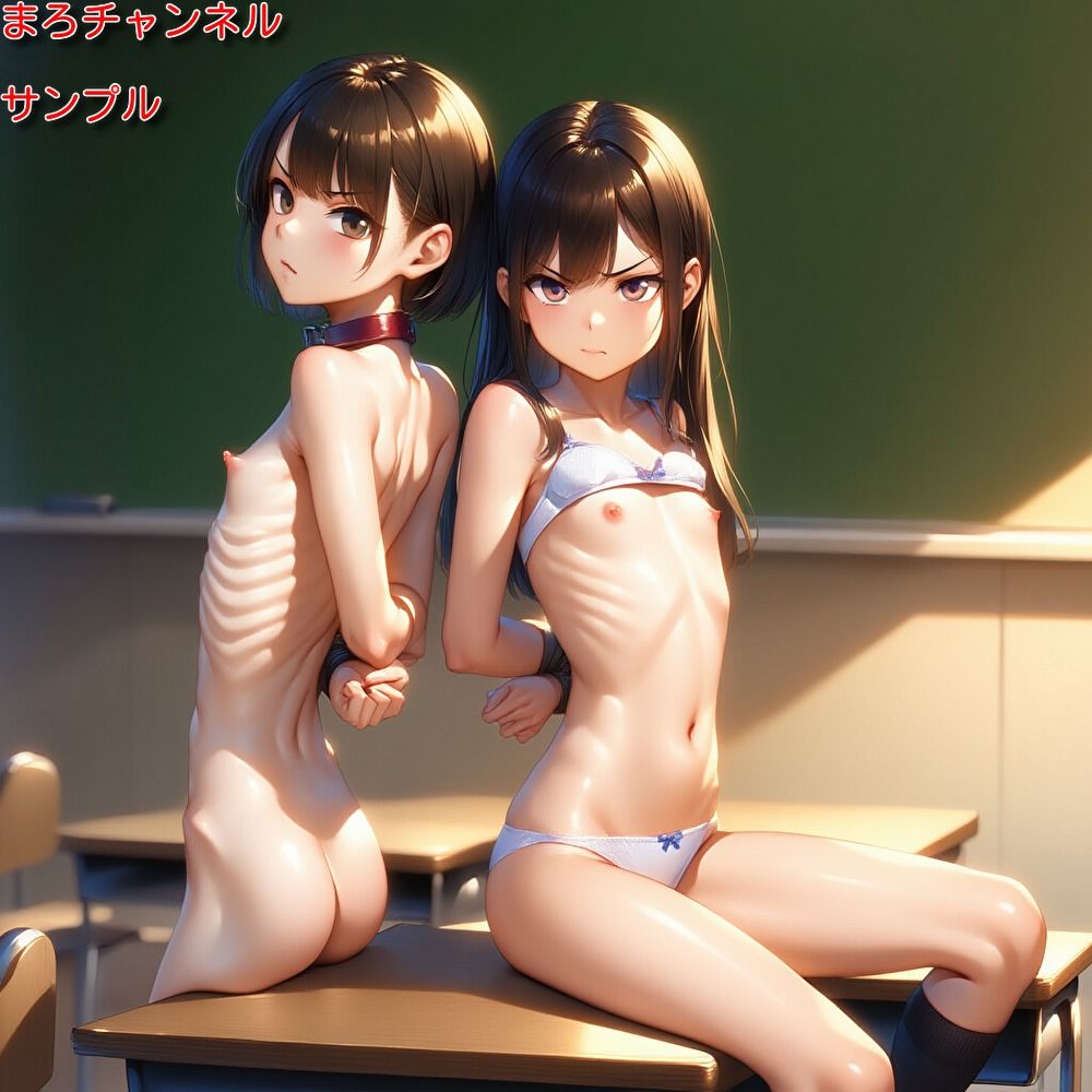 サンプル画像4:まろチャンネル 至極の貧乳作品 セリフ付 第15弾(貧乳専科まろチャンネル同人支店) [d_634355]