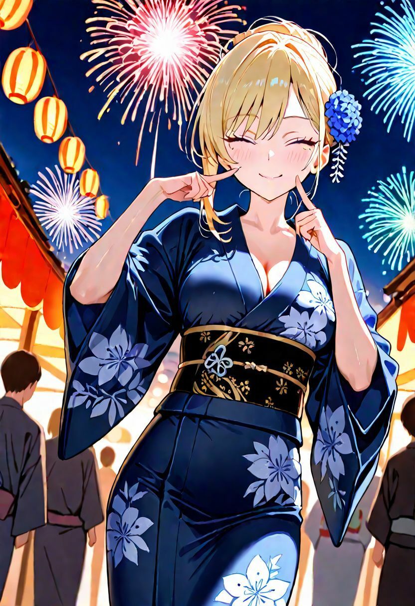 サンプル画像1:夏祭りで抑えきれない性欲を満たすど淫乱な3人の人妻たち(男のロマン) [d_634380]