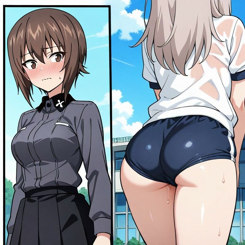 突然生えてきたふたなりチ〇ポに完全敗北する女たち 画像3