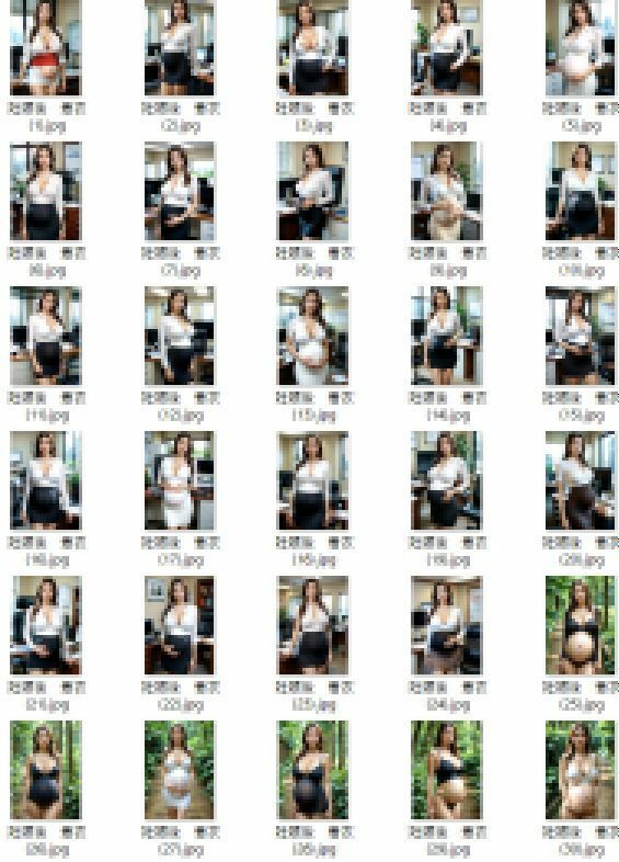 サンプル画像5:続編！あのルミが妊婦に！キャリアウーマン人妻ルミ 40歳妊娠後の写真集【全140枚】(妊婦、母乳、授乳愛好会) [d_634390]