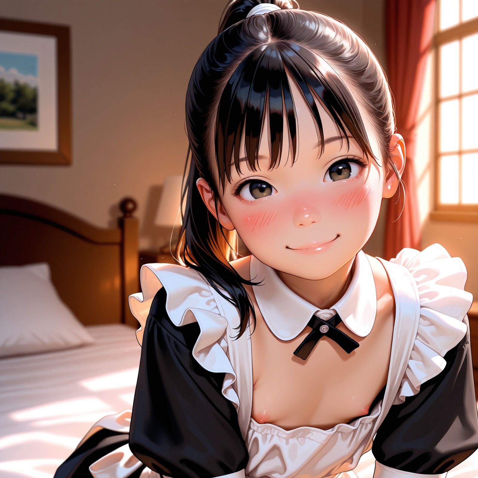 【あんことミルクセーキ】※AI生成画像に加筆・修正をしない場合があります『つるぺた〜メス〇キ妹にわからせ〜』5