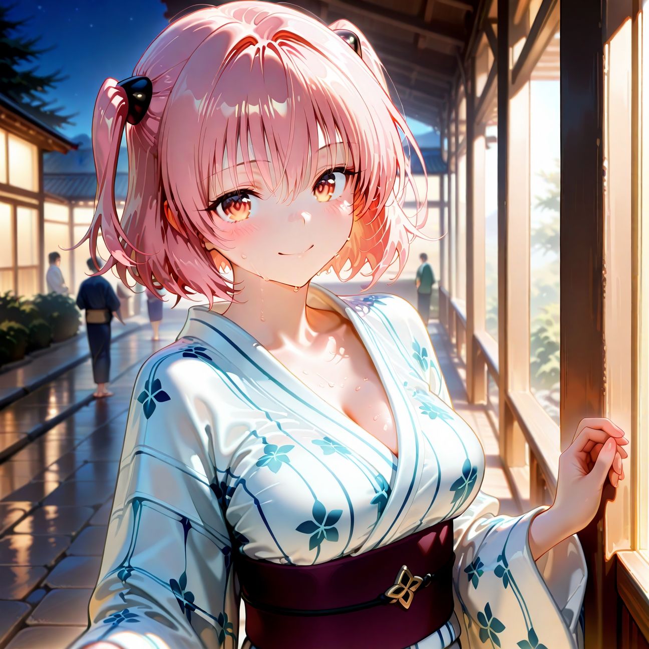 【Part1】いちゃらぶ温泉旅行☆浴衣でエッチし放題！ 画像1