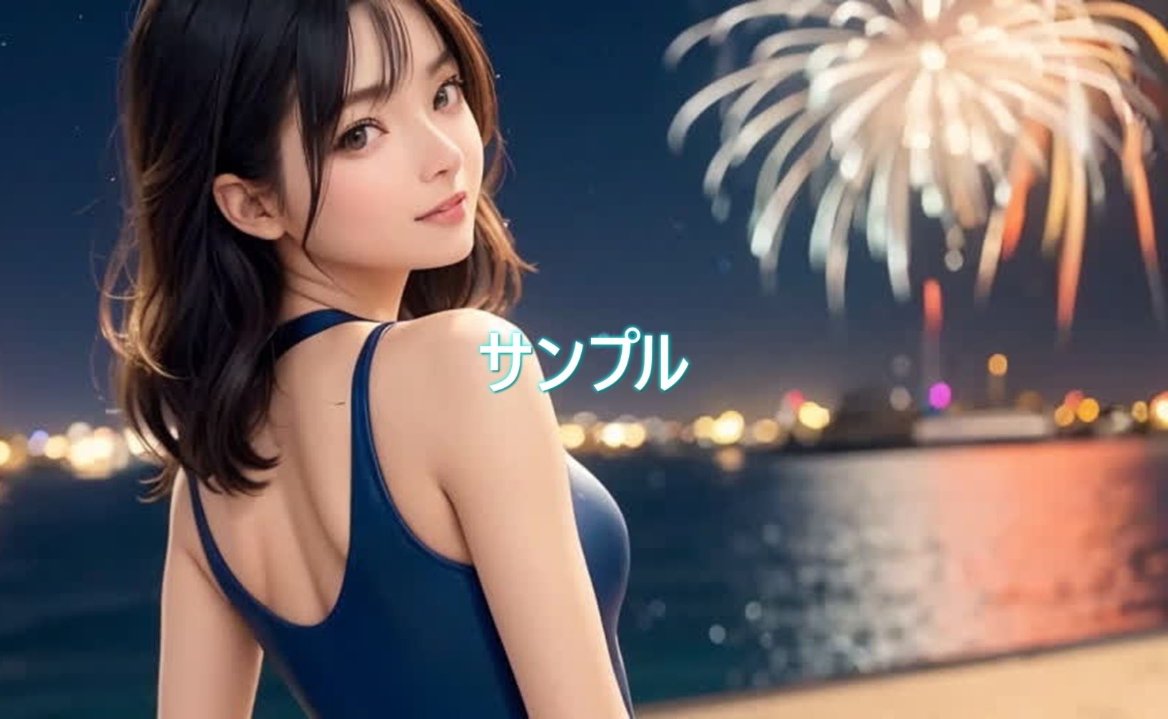 サンプル画像5:日々是競泳水着の彼女【8月】(バスターデュエル) [d_634606]