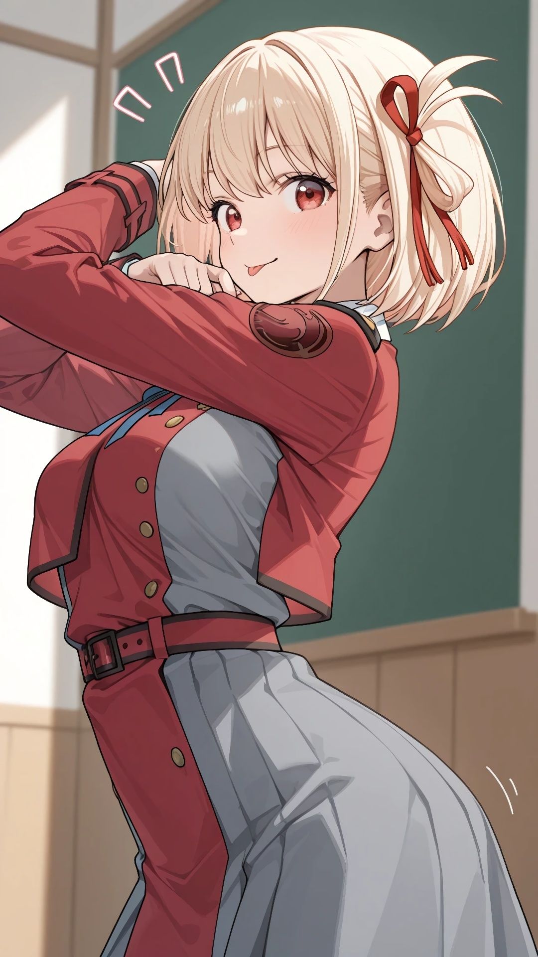 千束＆たきなちゃん、制服からビーチでトップレス 画像1