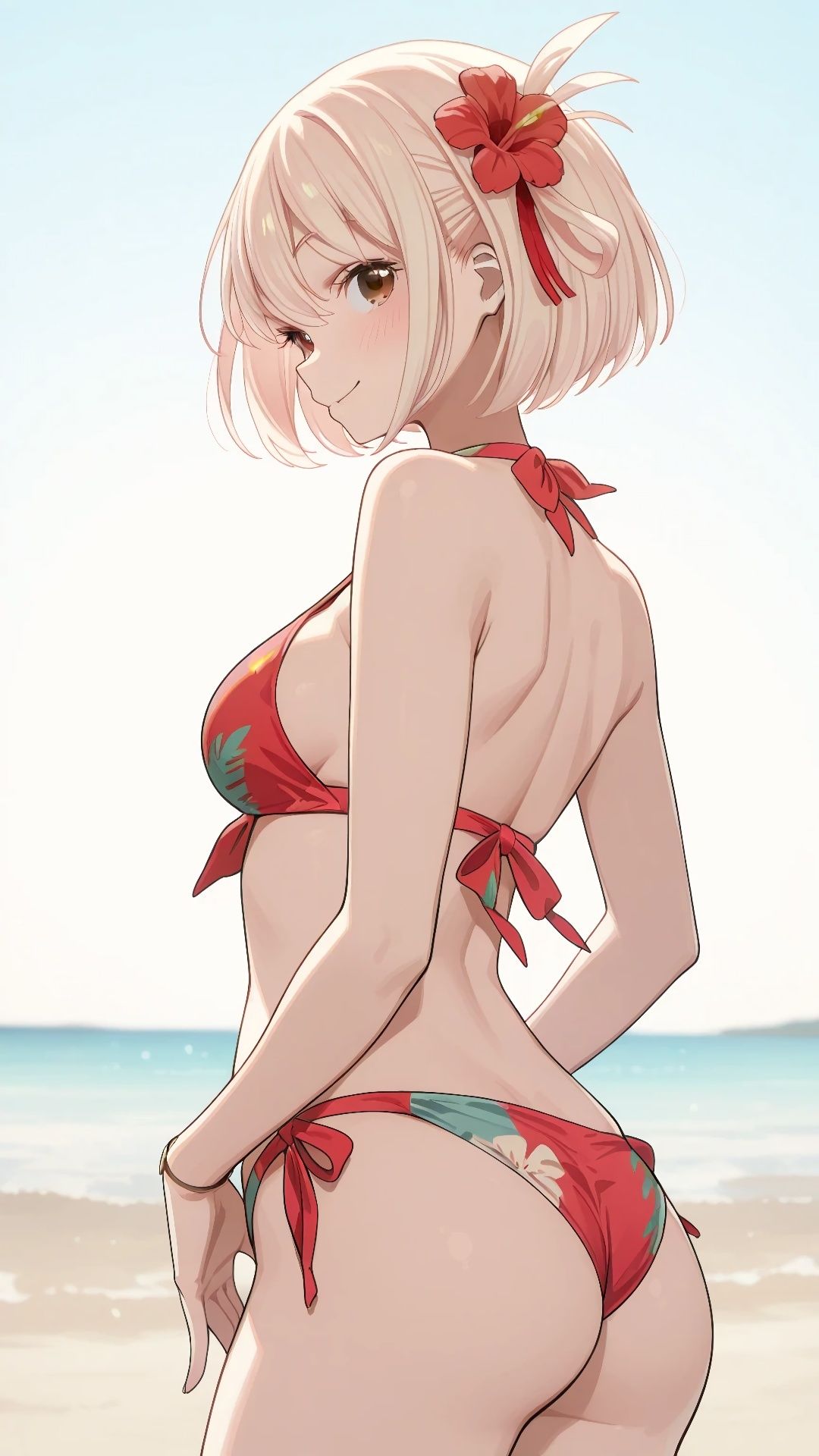 サンプル画像2:千束＆たきなちゃん、制服からビーチでトップレス(ひろっち) [d_634618]