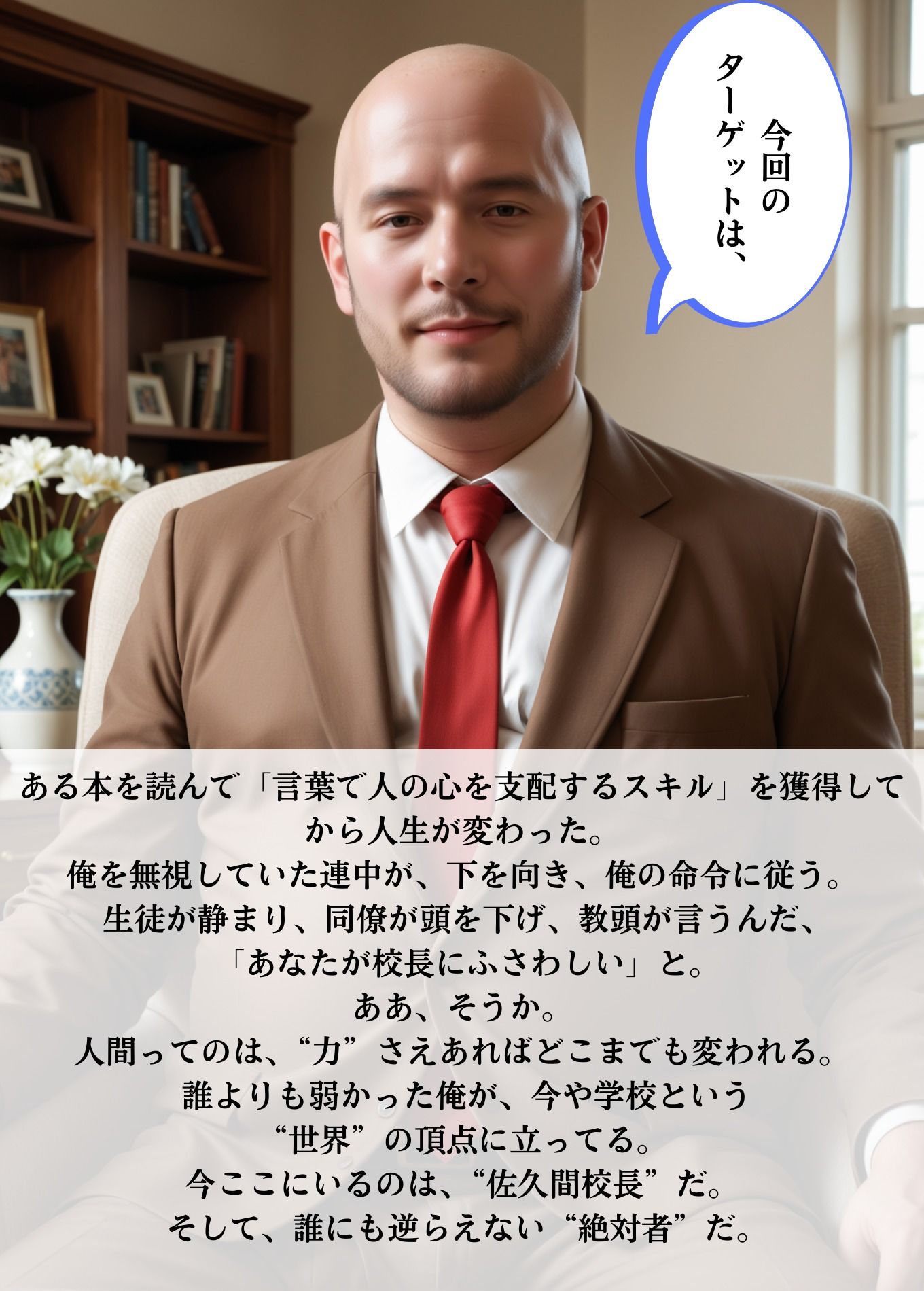 サンプル画像2:催淫洗脳        学校サポートデスク    夏休み中のお仕事(シロウトAI美女AMU) [d_634633]