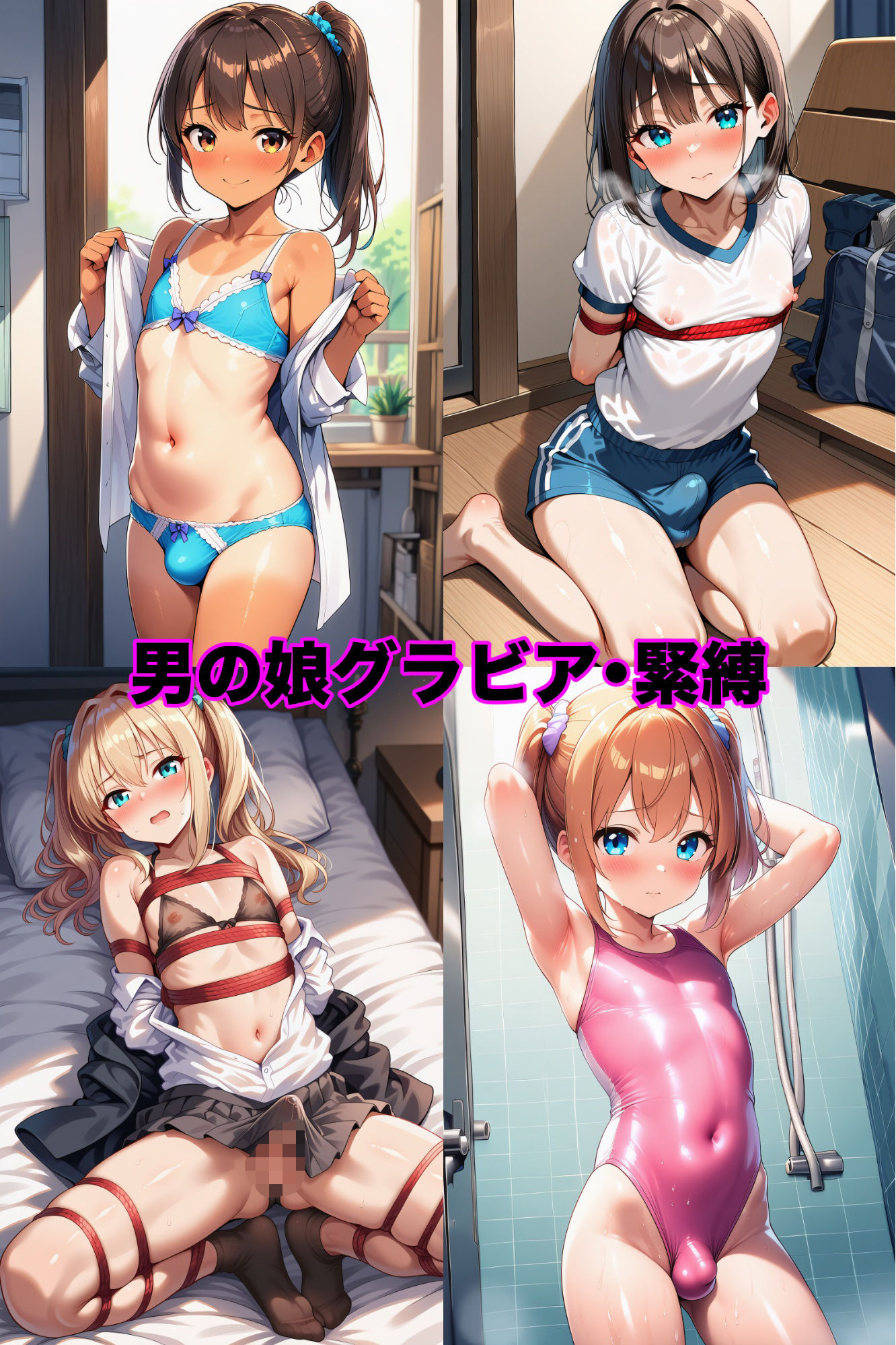 サンプル画像1:男の娘通信第9号(おっくん) [d_634708]