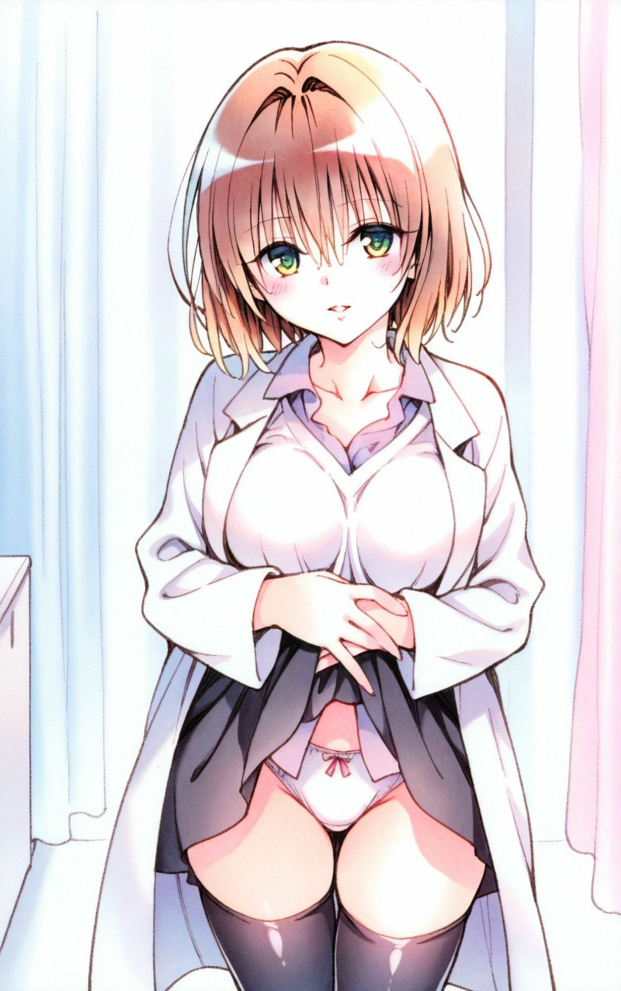 サンプル画像1:秘密の触診(エルフん) [d_634752]