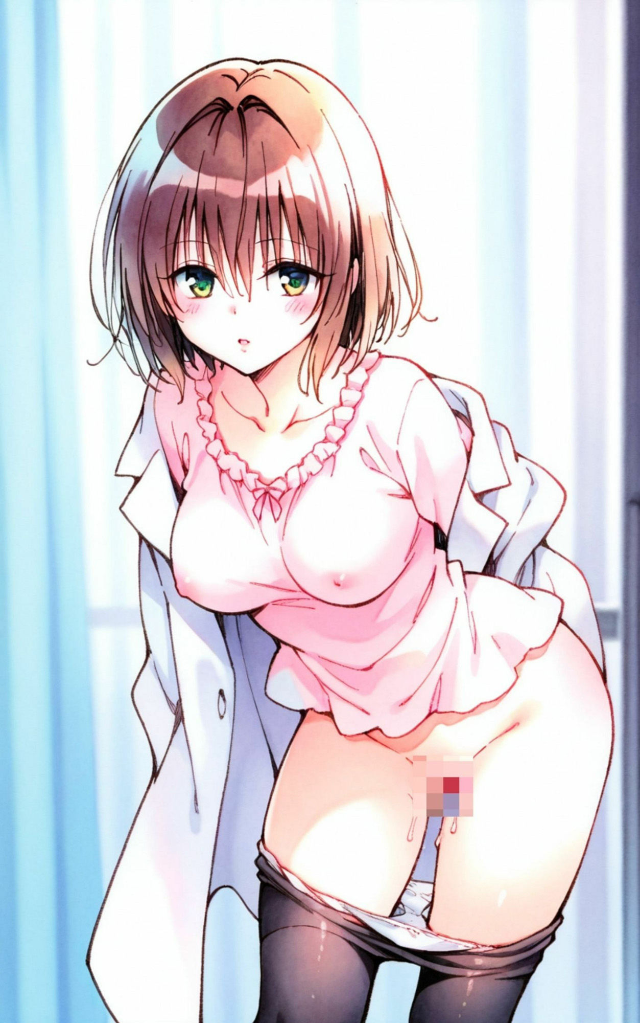 サンプル画像2:秘密の触診(エルフん) [d_634752]