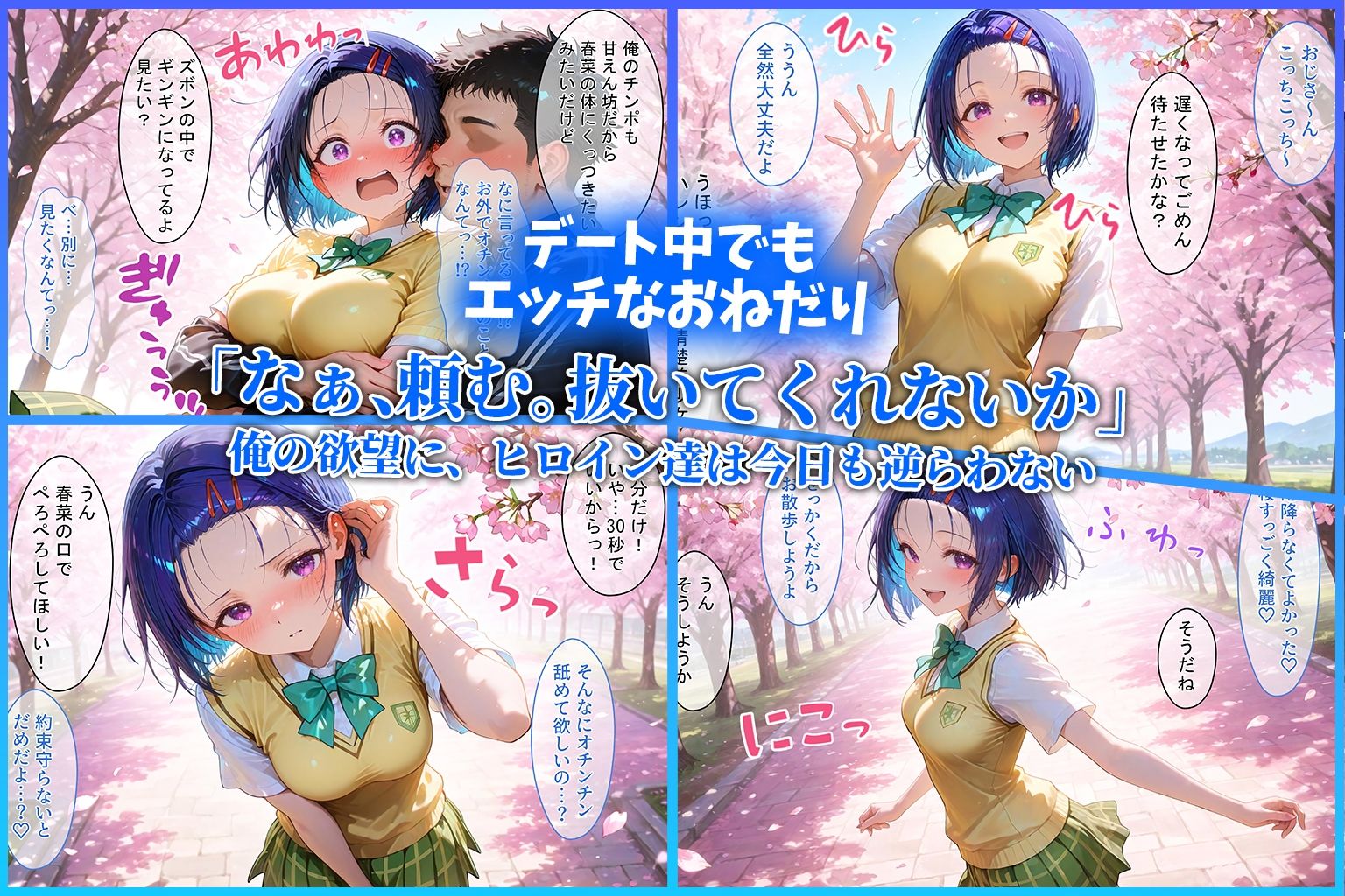 サンプル画像4:ハーレム転生 俺だけの従順ヒロイン 孕ませデートプラン（To LOVEる編）(蜜月書房) [d_634764]